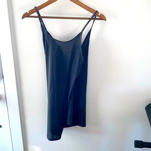 Lululemon Grey Sheer Activewear Top